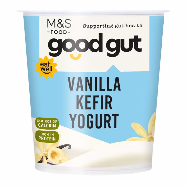 M&S Good Gut Vanilla Kefir Yogurt