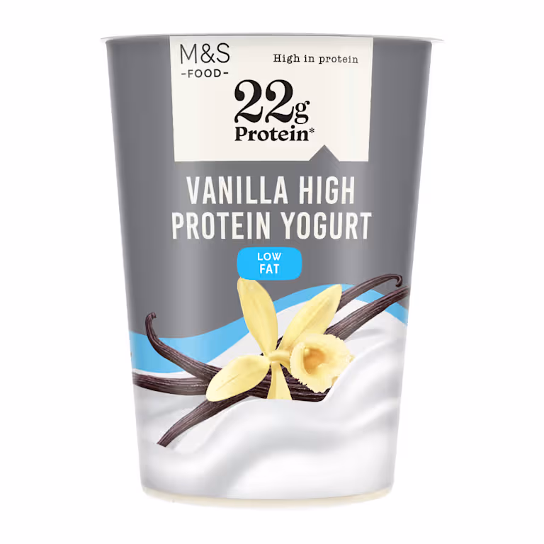 M&S High Protein Vanilla Yogurt