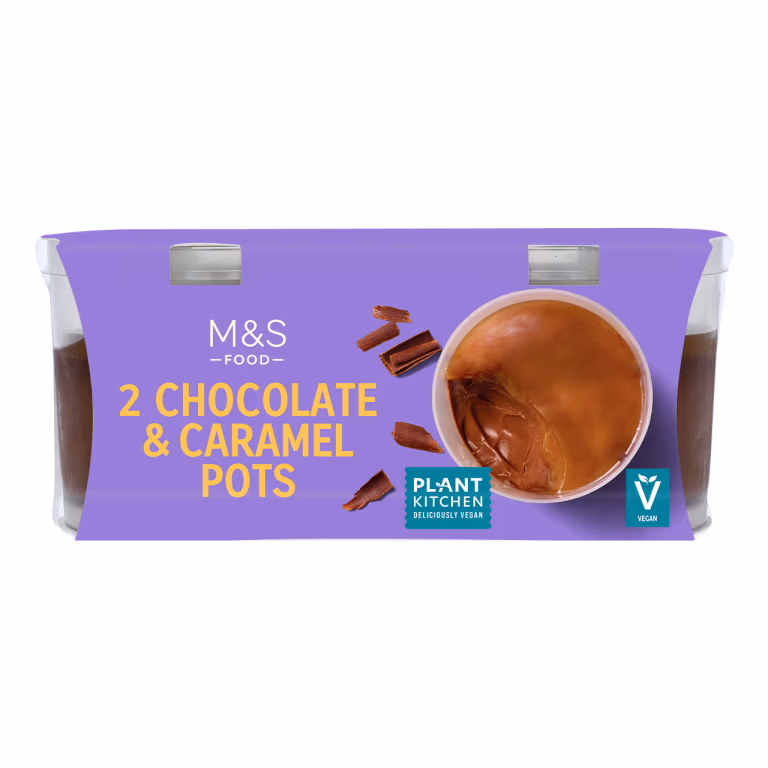 M&S Chocolate and Caramel Pots