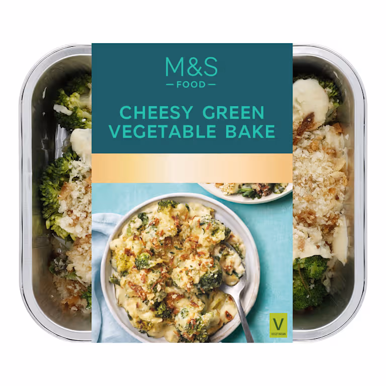 M&S Cheesy Green Vegetable Bake
