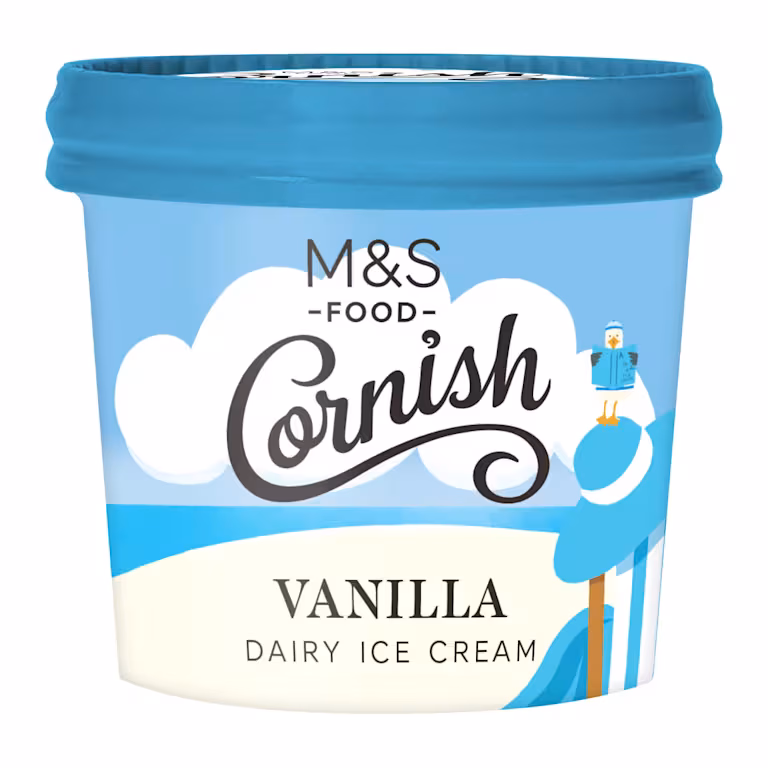 M&S Cornish Vanilla Dairy Ice Cream