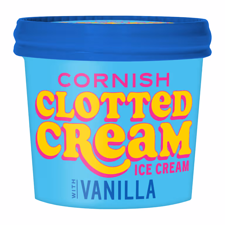 M&S Cornish Clotted Cream Ice Cream With Vanilla