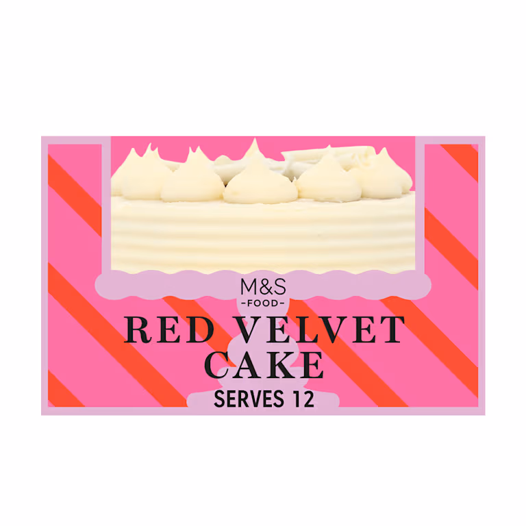 M&S Red Velvet Cake