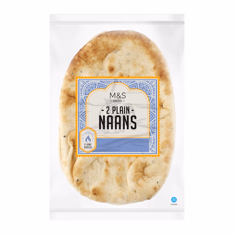 M&S Plain Naans