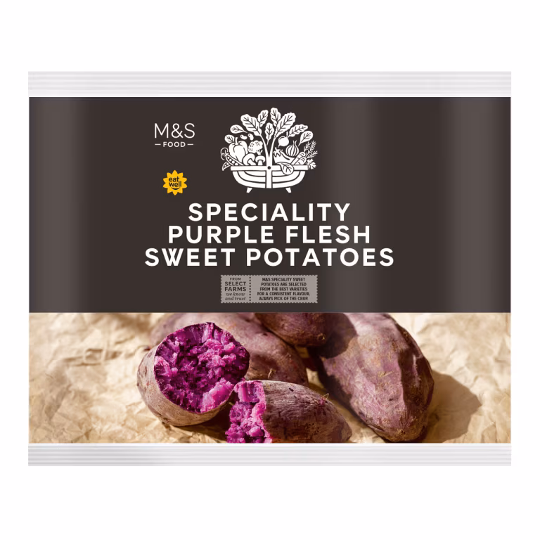 M&S Speciality Purple Flesh Sweet Potatoes
