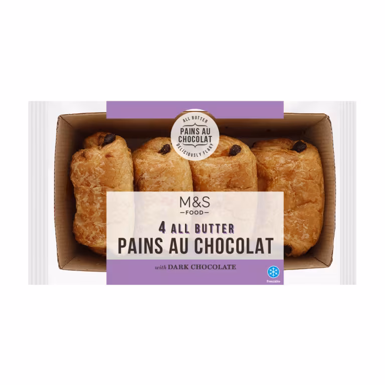M&S All Butter Pains Au Chocolat