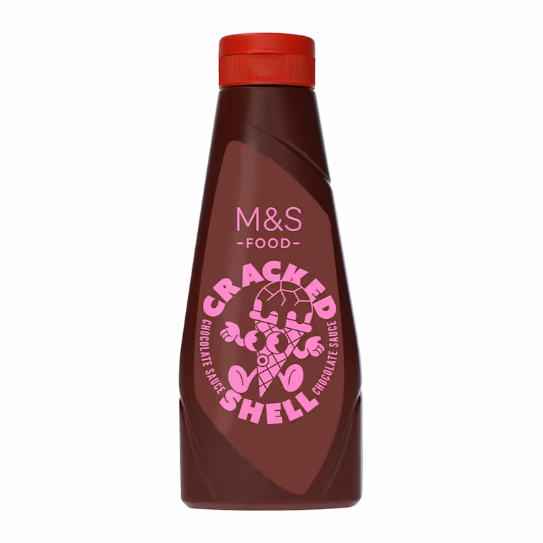 M&S Cracked Shell Chocolate Sauce