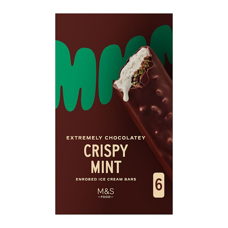 M&S Crispy Mint Bars