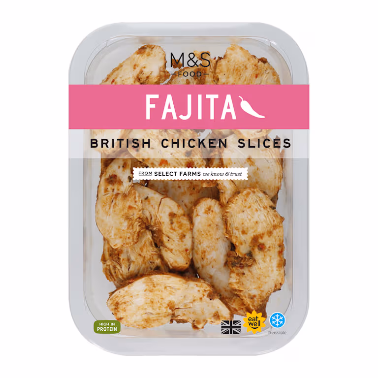 M&S Fajita British Chicken Slices