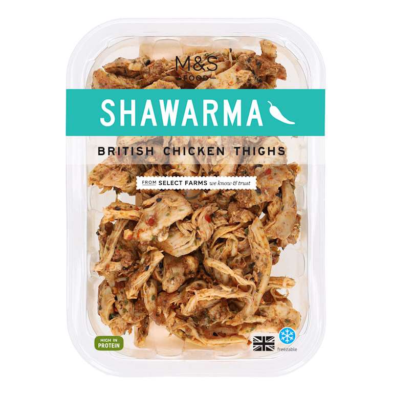 M&S Shawarma British Pulled Chicken Thigh