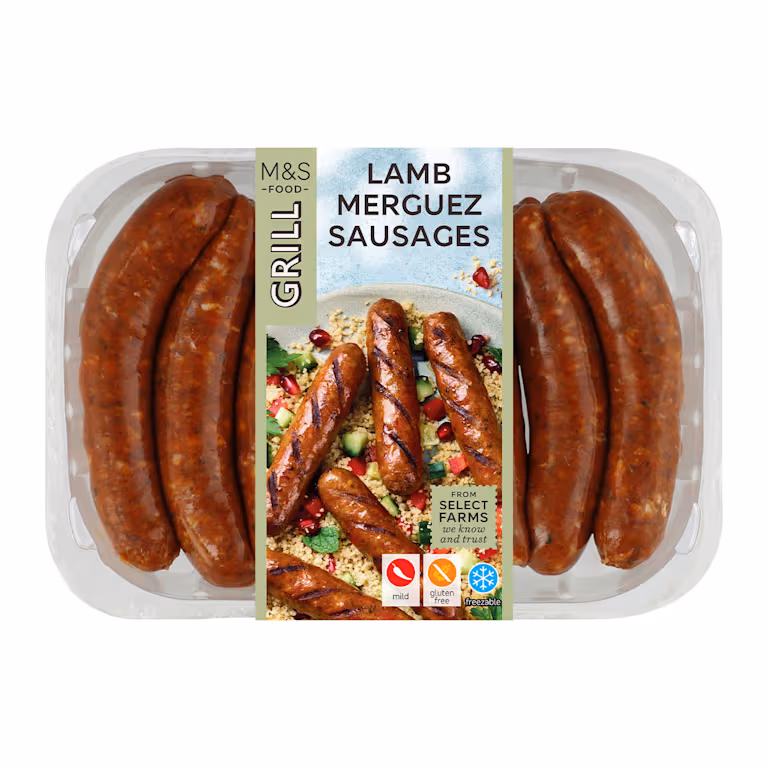 M&S Lamb Merguez Sausages