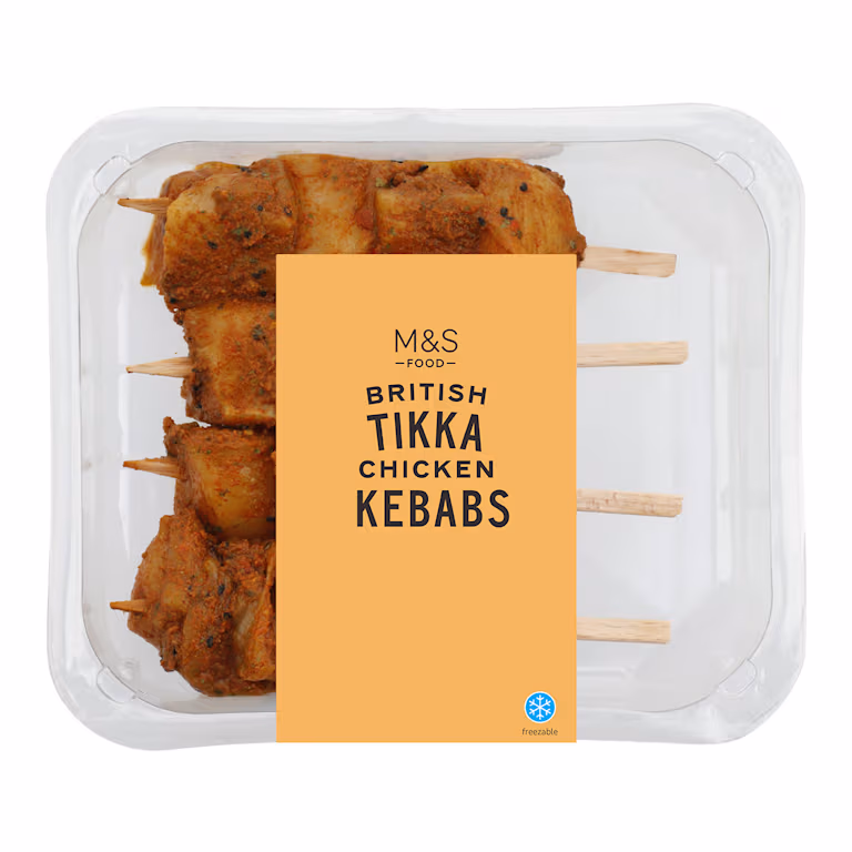 M&S Chicken Tikka Kebabs