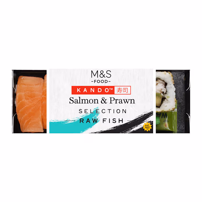 M&S Salmon and Prawn Selection