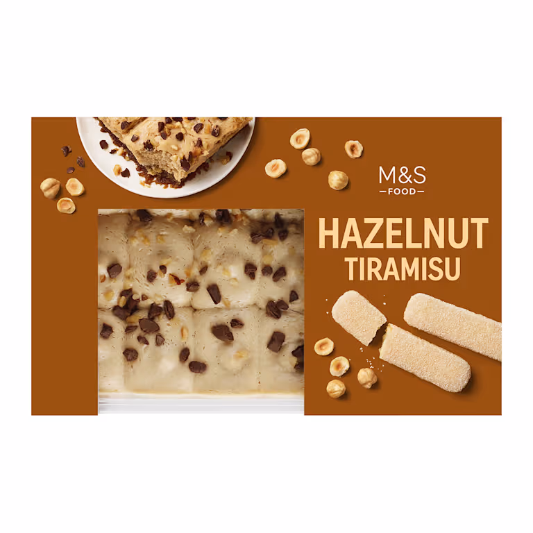 M&S Hazelnut Tiramisu