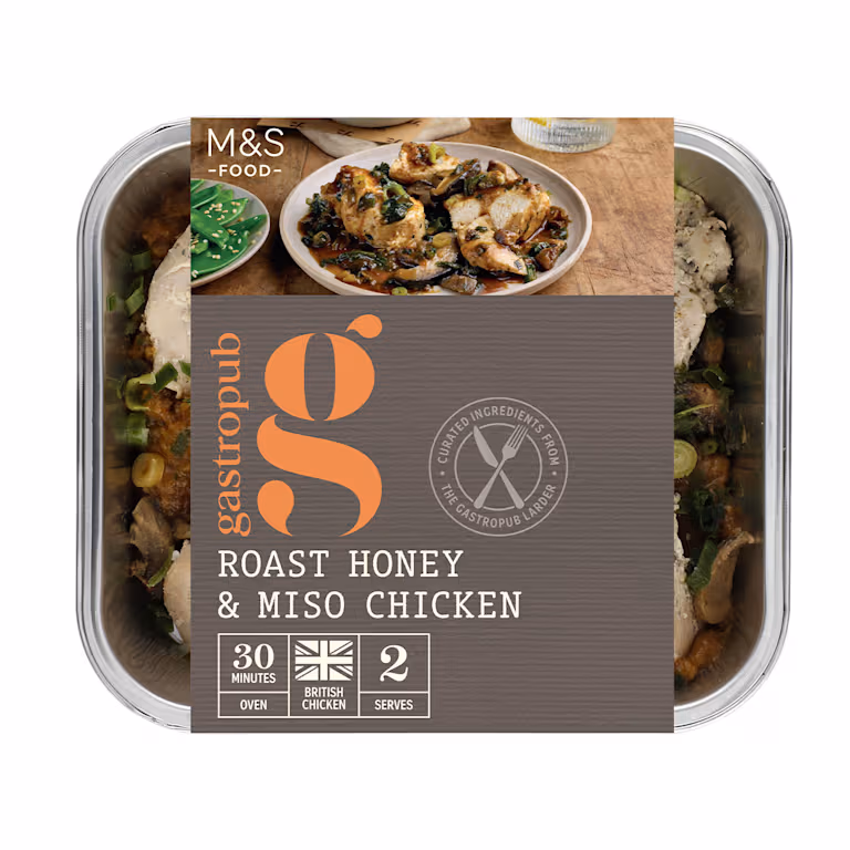 M&S Gastropub Roast Honey and Miso Chicken