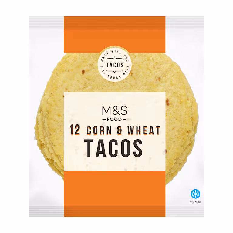 M&S 12 Corn and Wheat Tacos