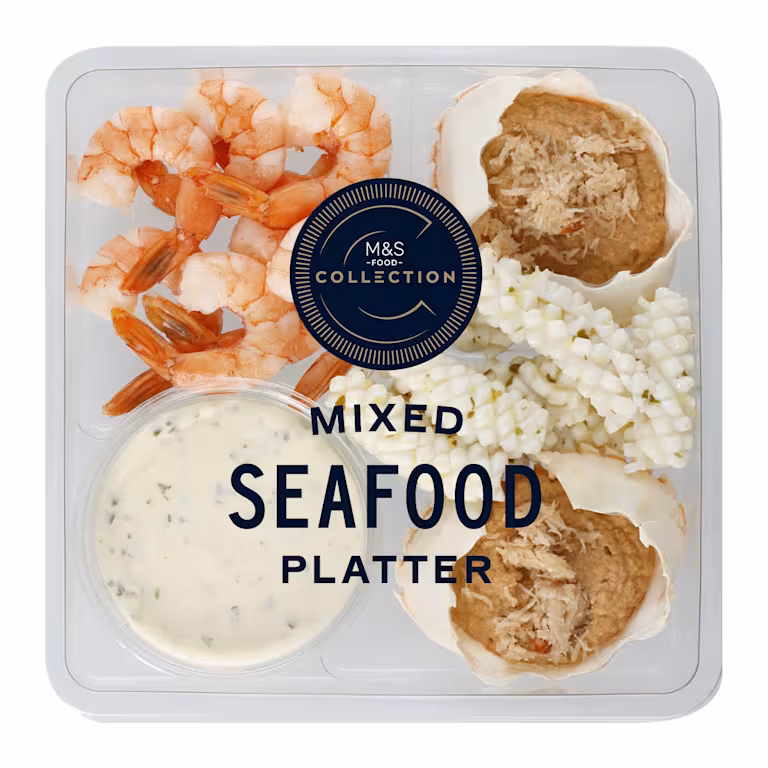 M&S Mixed Seafood Platter