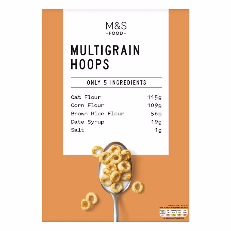 M&S Only 5 Ingredients Multigrain Hoops