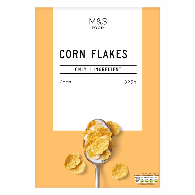 M&S Only 1 Ingredient Corn Flakes