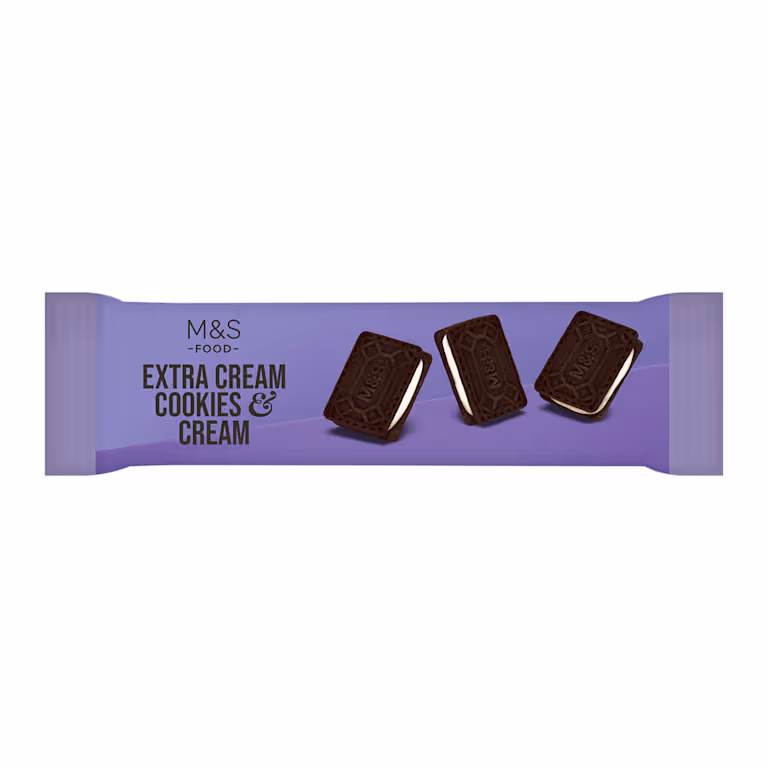 M&S Extra Cream Cookies and Cream