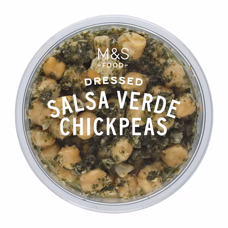 M&S Dressed Salsa Verde Chickpeas