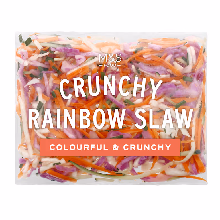 M&S Crunchy Rainbow Slaw