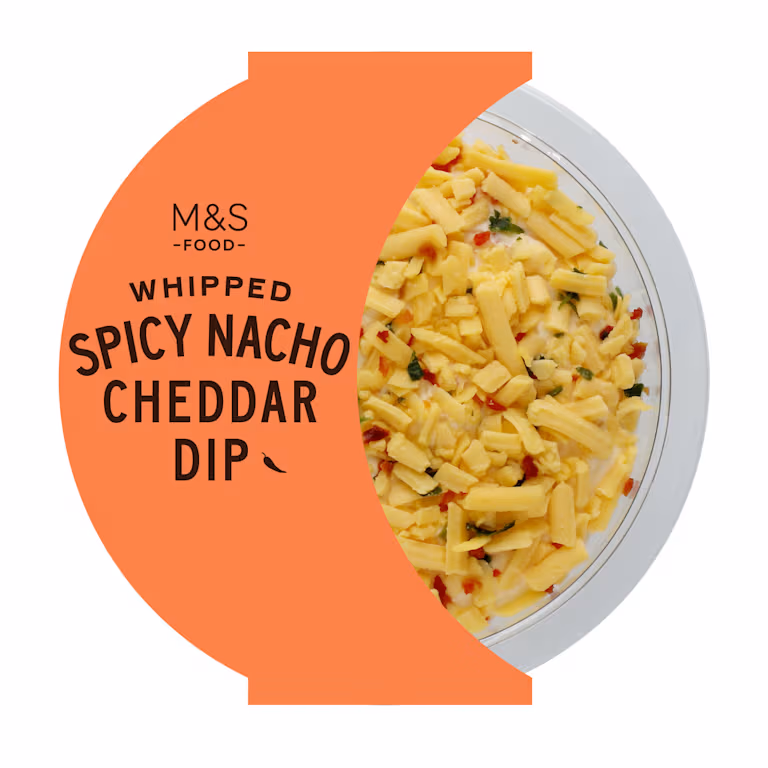 M&S Whipped Spicy Nacho Cheddar Dip