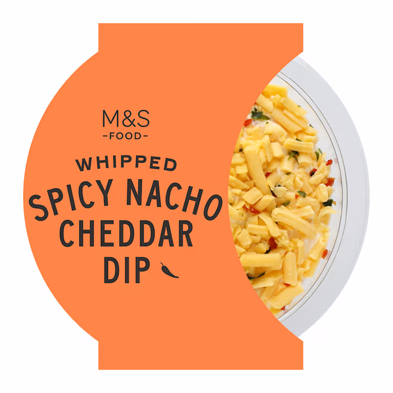 M&S Whipped Spicy Nacho Cheddar Dip