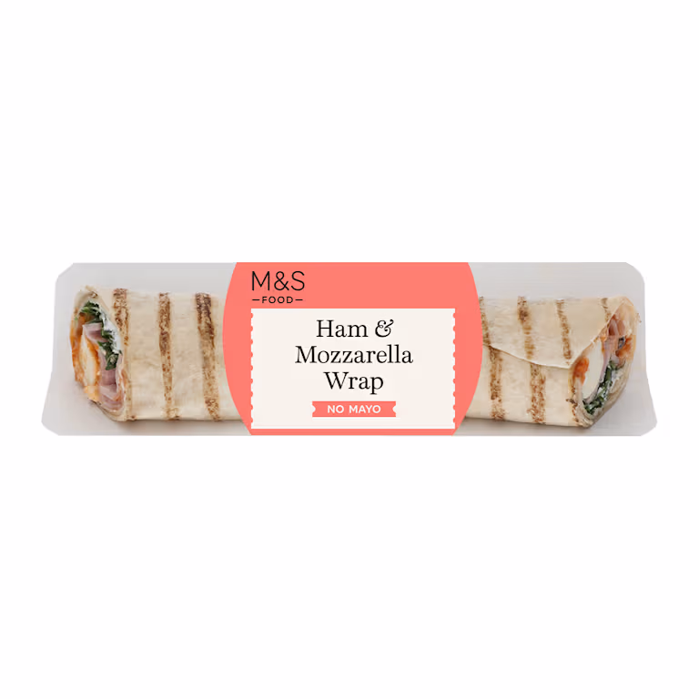 M&S Irish Ham and Mozzarella Wrap