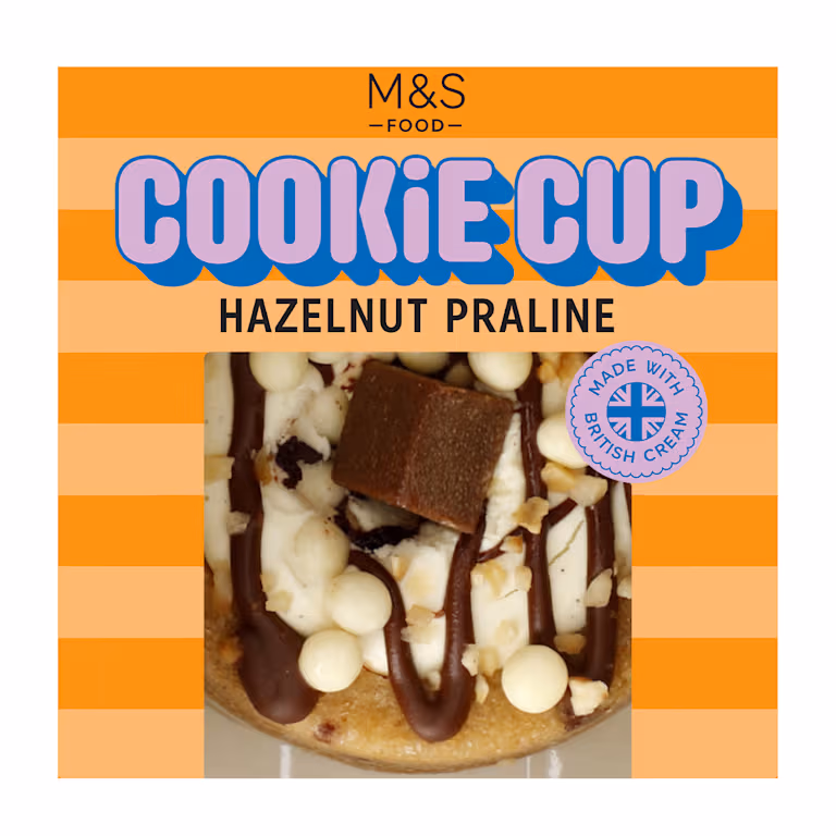 M&S Hazelnut Praline Cookie Cup