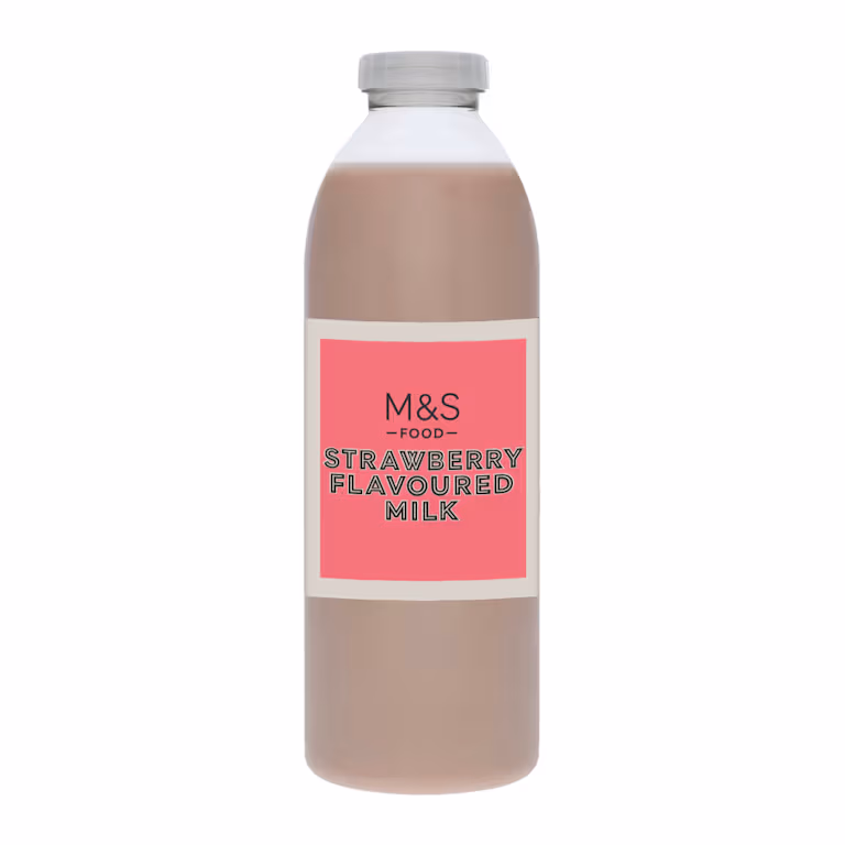 M&S Strawberry Flavoured Milk
