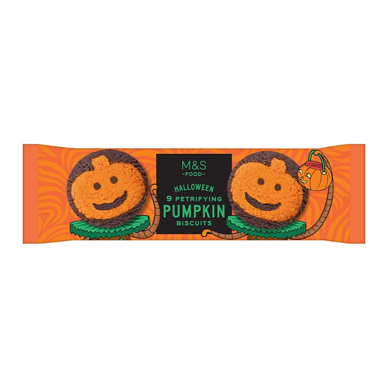 M&S Halloween Petrifying Pumpkin Biscuits