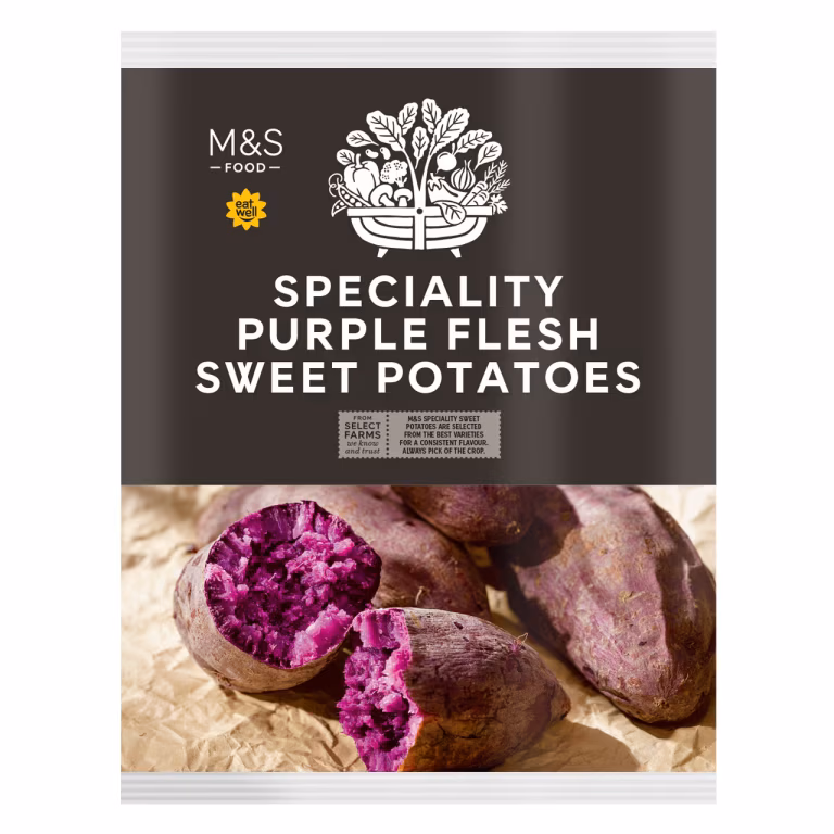 M&S Speciality Purple Flesh Sweet Potatoes