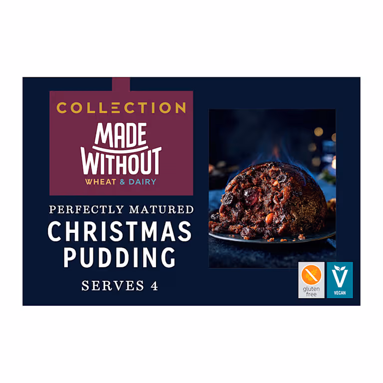 M&S Collection Made Without Wheat and Dairy Perfectly Matured Christmas Pudding