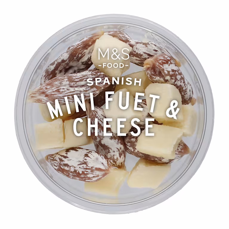 M&S Spanish Mini Fuet and Cheese