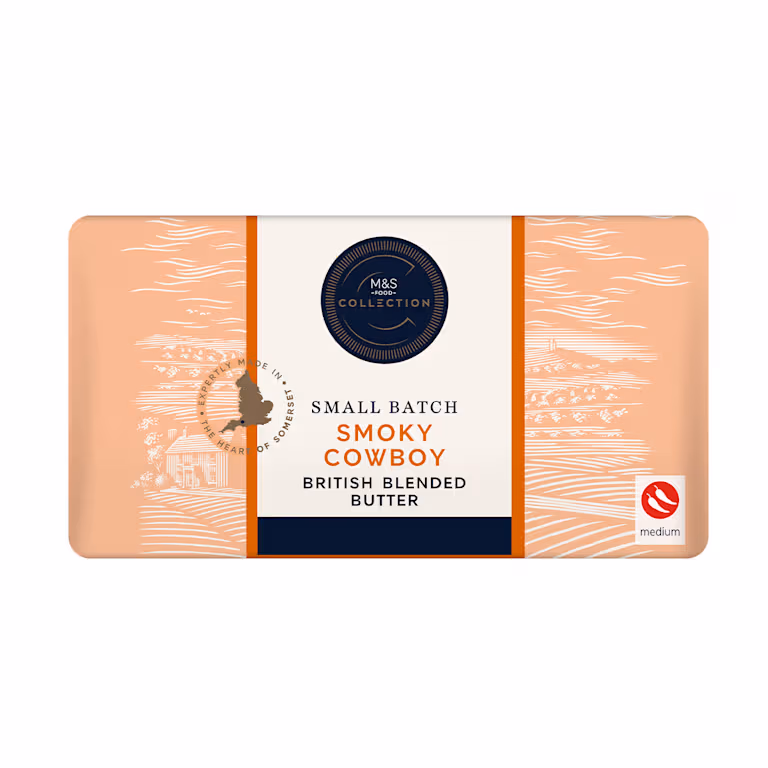 M&S Smoky Cowboy British Blended Butter