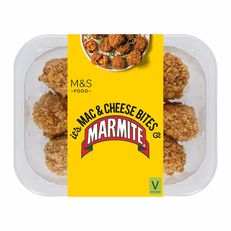 M&S Marmite Mac & Cheese Bites
