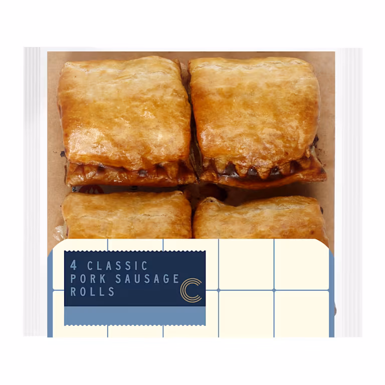 M&S Collection 4 Classic Pork Sausage Rolls