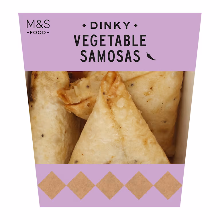 M&S Dinky Vegetable Samosas
