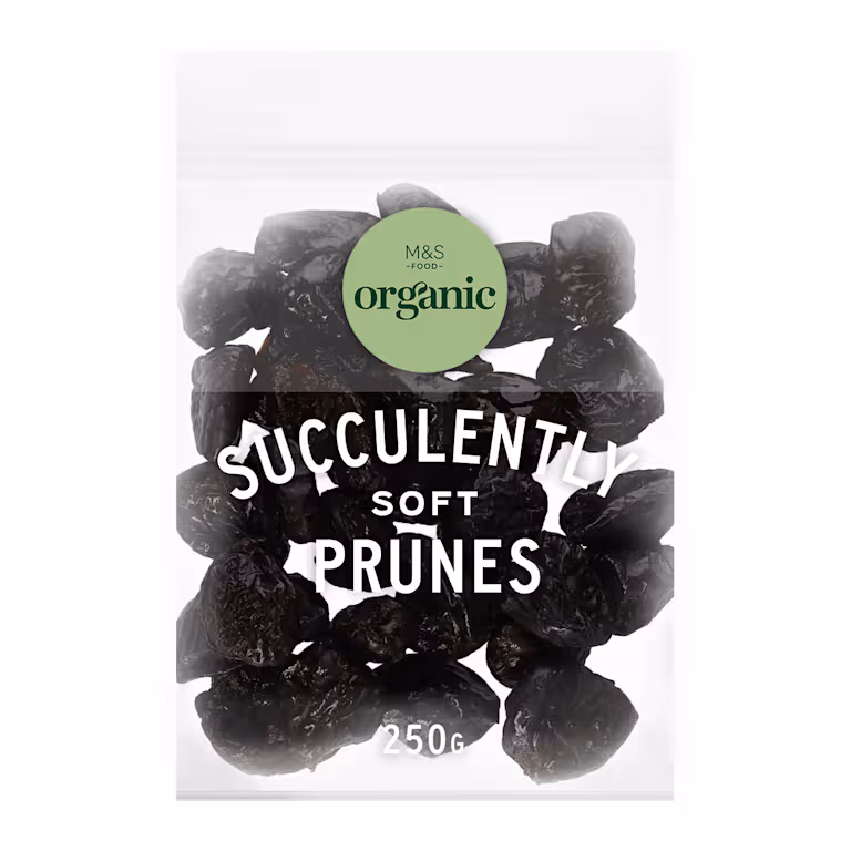 M&S Organic Soft Prunes