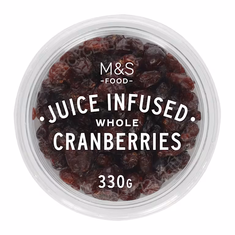 M&S Juice Infused Whole Cranberries