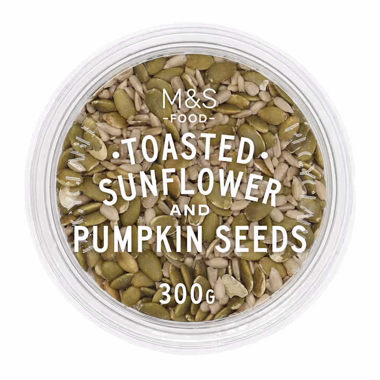 M&S Toasted Sunflower And Pumpkin Seeds