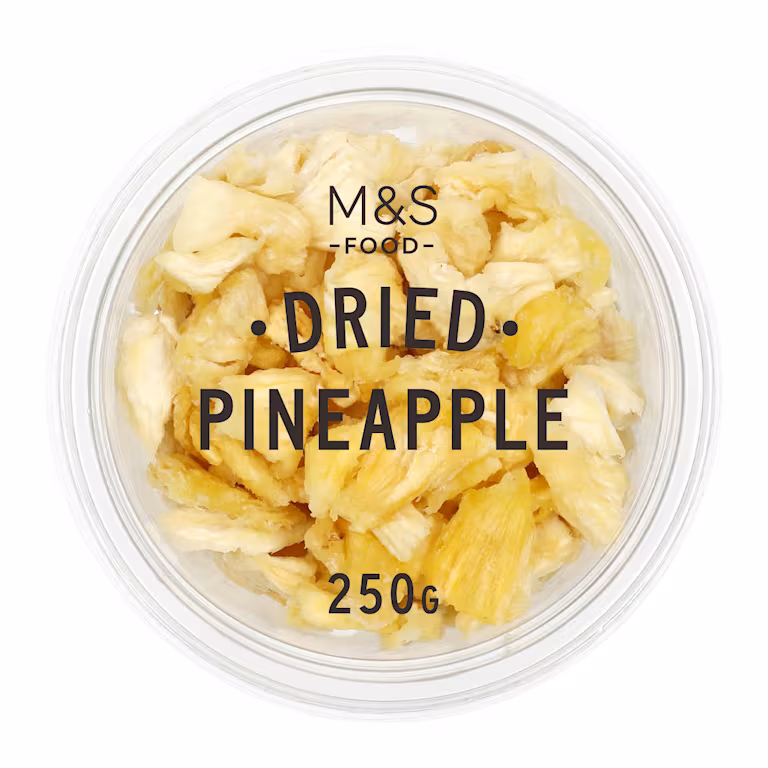 M&S Dried Pineapple
