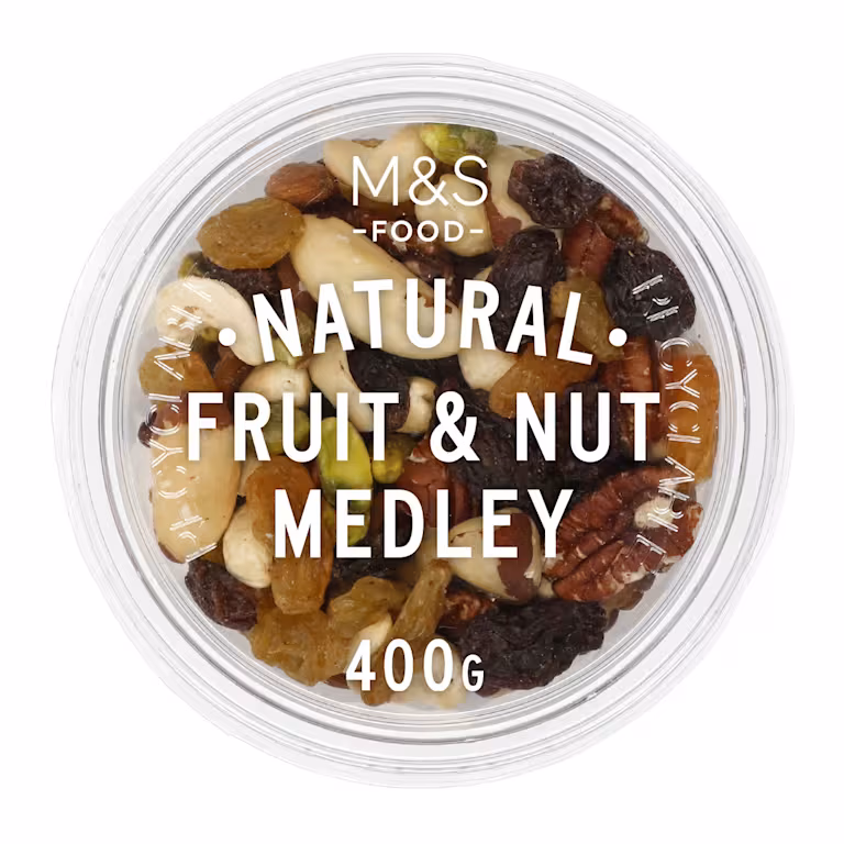 M&S Natural Fruit And Nut Medley
