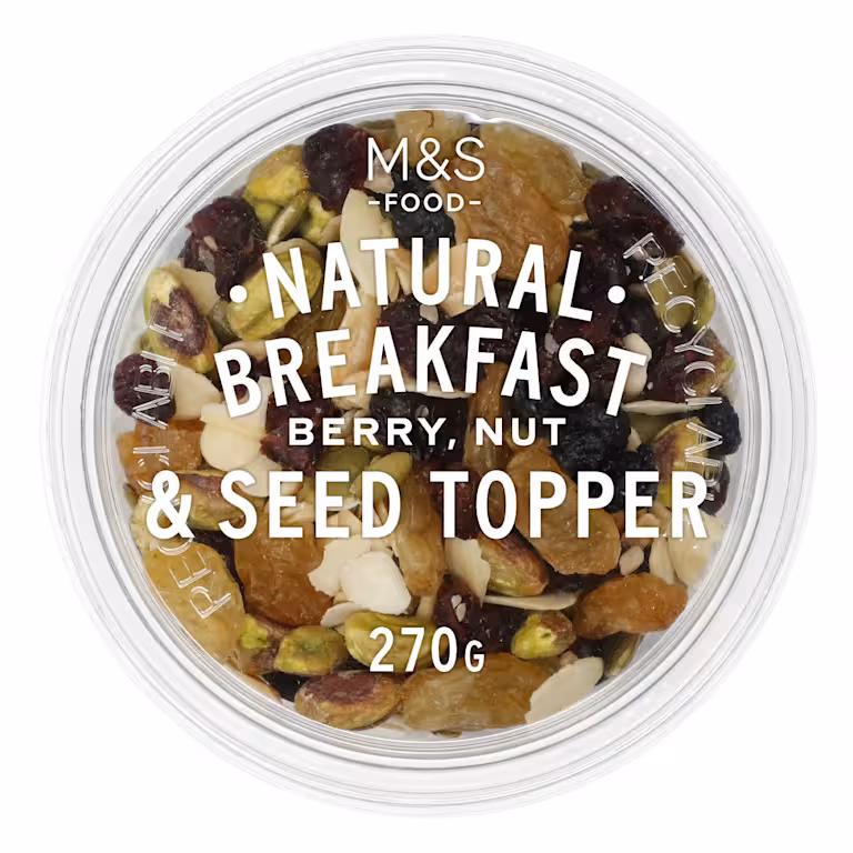M&S Natural Breakfast Berry, Nut and Seed Topper