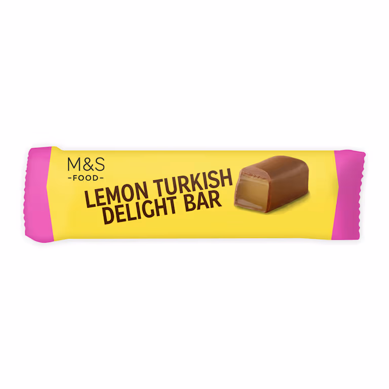 M&S Lemon Turkish Delight Bar