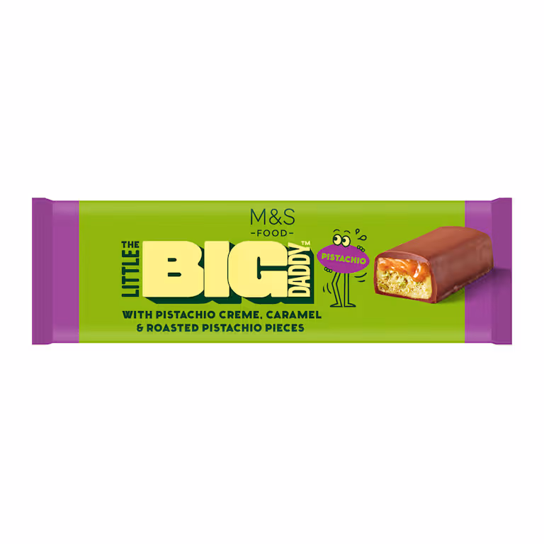 M&S The Little Big Daddy Pistachio Bar
