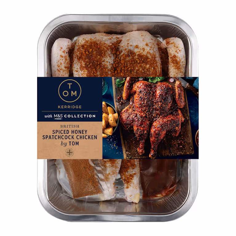 M&S British Spiced Honey Spatchcock Chicken by Tom