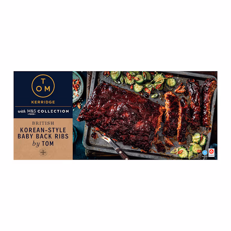 M&S British Koren-Style Baby Back Ribs by Tom