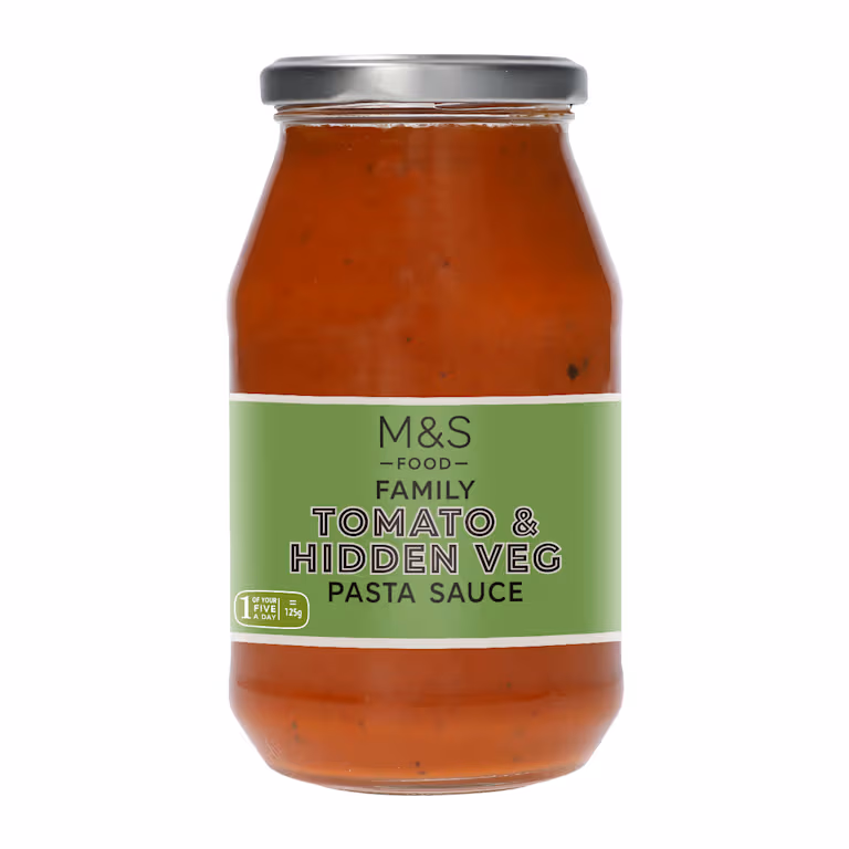 M&S Tomato and Hidden Veg Pasta Sauce